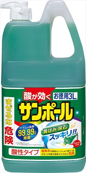 サンポールV 3L 【 大日本除虫菊(金鳥) 】 【 住居洗剤・トイレ用 】