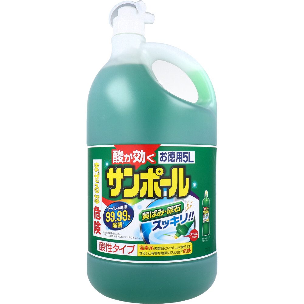 サンポールＶ　５Ｌ 【 大日本除虫菊（金鳥） 】 【 住居洗剤・トイレ用 】