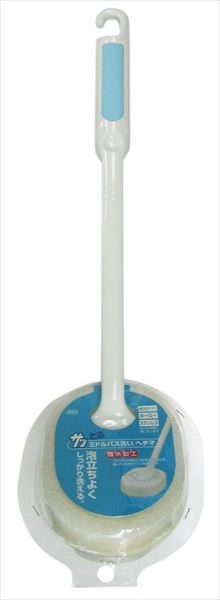 サッとる　ミドルバス洗い　ヘチマ 【 オーエ 】 【 掃除用品 】