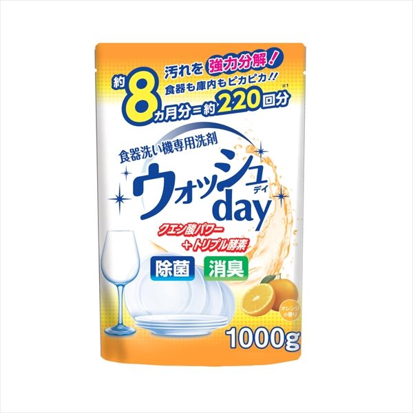 食器洗い機専用洗剤ウオッシュDAY1000G 【 日本合成 】 【 住居洗剤・キッチン 】