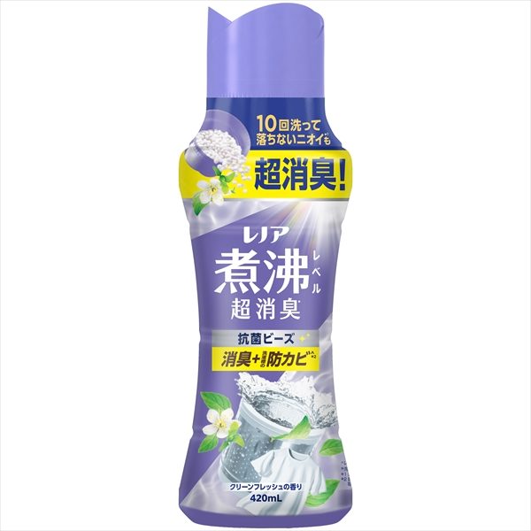 レノア煮沸レベル消臭抗菌ビーズ洗濯槽の防カビクリーンフレッシュの香り本体 【 Ｐ＆Ｇ 】