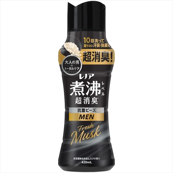 レノア煮沸レベル消臭抗菌ビーズMEN清潔感あふれるムスクの香り本体 【 P&G 】