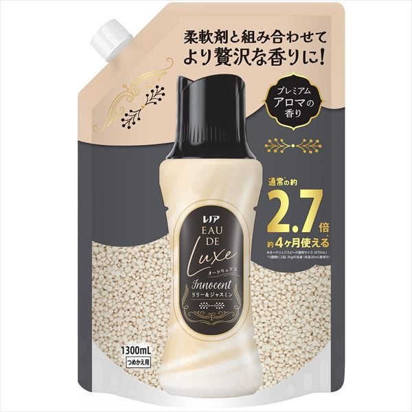 レノア　オードリュクス　アロマジュエル　イノセント　リリー＆ジャスミンの香り　詰替え　超特大サイズ