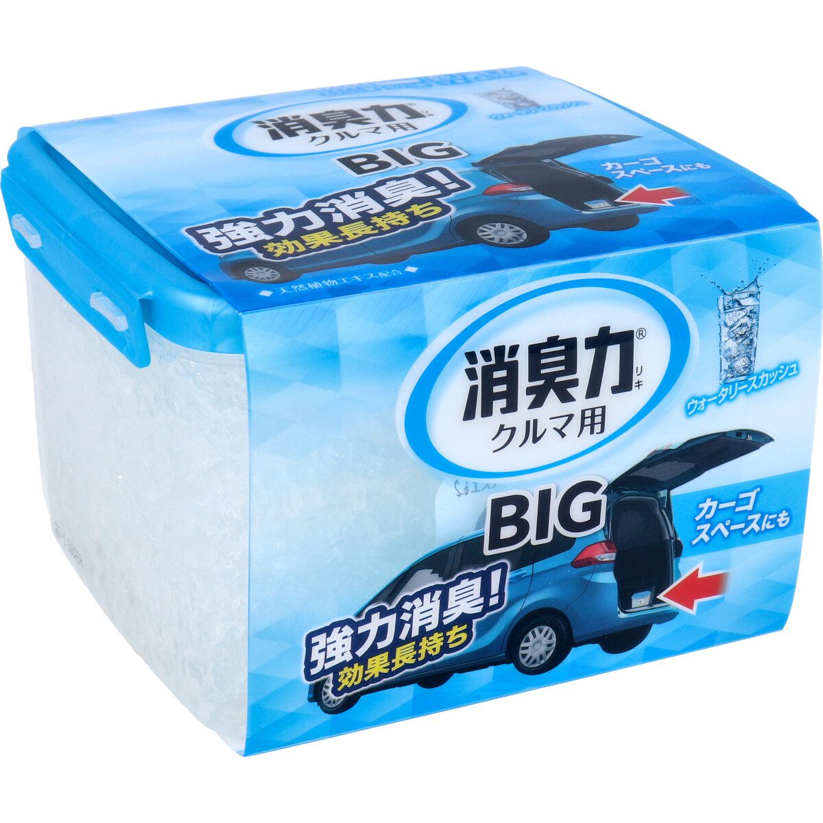 クルマの消臭力 ＢＩＧ ウォータリースカッシュ 大容量９００ｇ