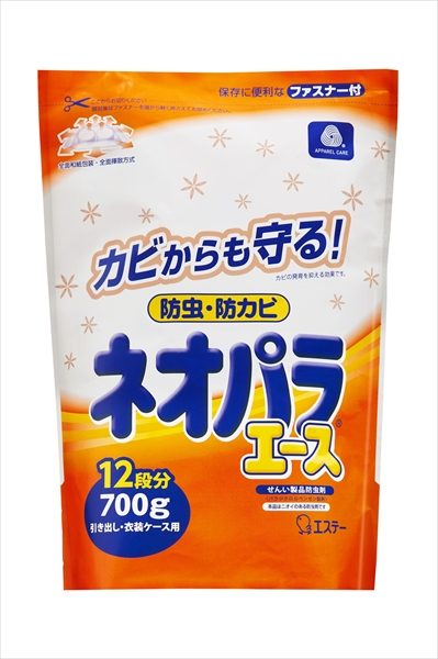 ネオパラエース引き出し・衣装ケース用７００Ｇ 【 エステー 】 【 防虫剤 】