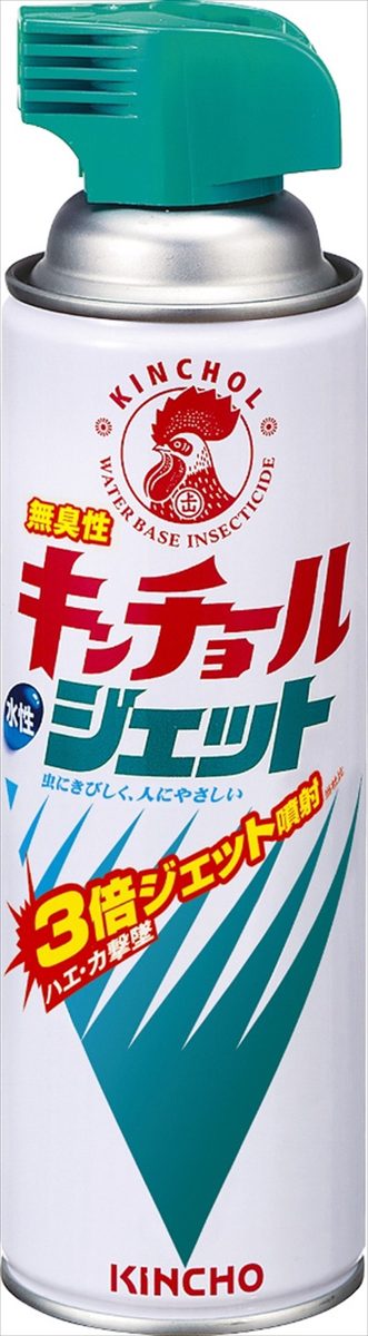 水性キンチョールジェット無臭性　４５０ＭＬ 【 大日本除虫菊（金鳥） 】 【 殺虫剤・ハエ・蚊 】