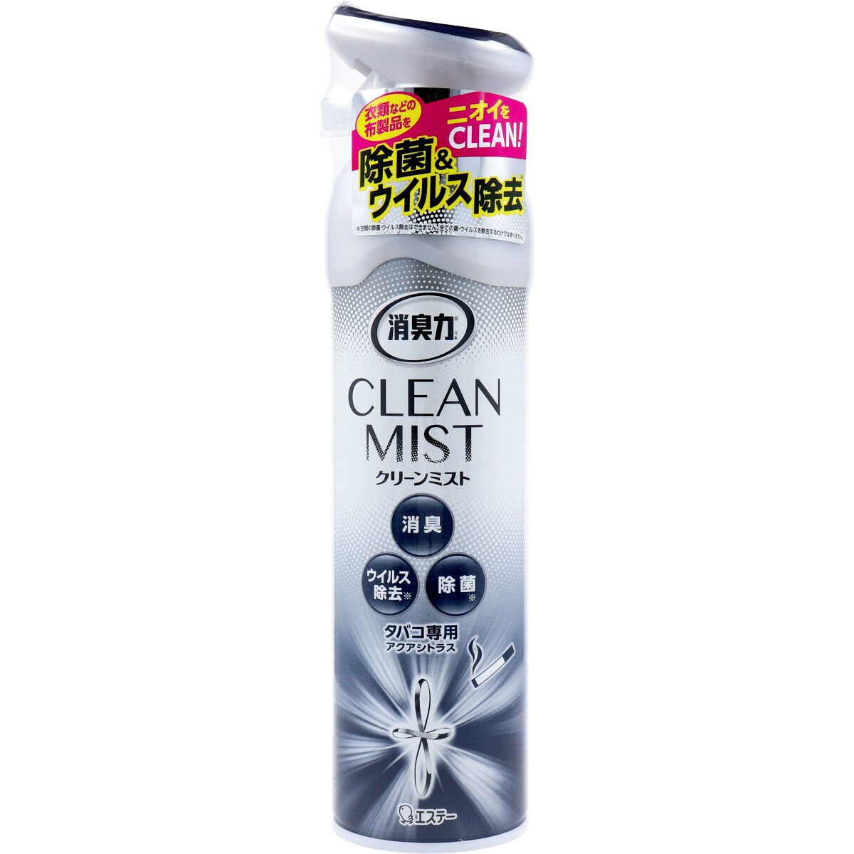 消臭力 CLEAN MIST クリーンミスト タバコ専用アクアシトラス 280mL