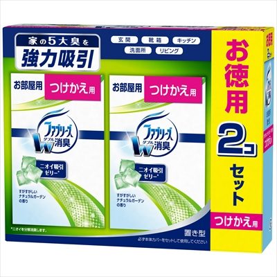 置き型ファブリーズ すがすがしいナチュラルガーデンの香り つけかえ用 【 芳香剤・部屋用 】