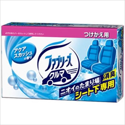 クルマ用置き型ファブリーズ　アクアスカッシュの香り　つけかえ用 【 Ｐ＆Ｇ 】 【 芳香剤・車用 】