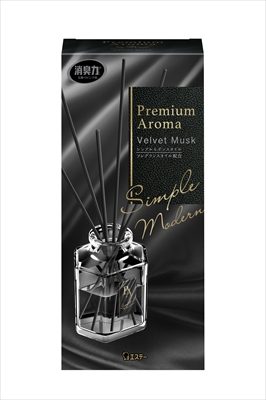 お部屋の消臭力　Ｐｒｅｍｉｕｍ　Ａｒｏｍａ　Ｓｔｉｃｋ　本体　ベルベットムスク 【芳香剤・部屋用】
