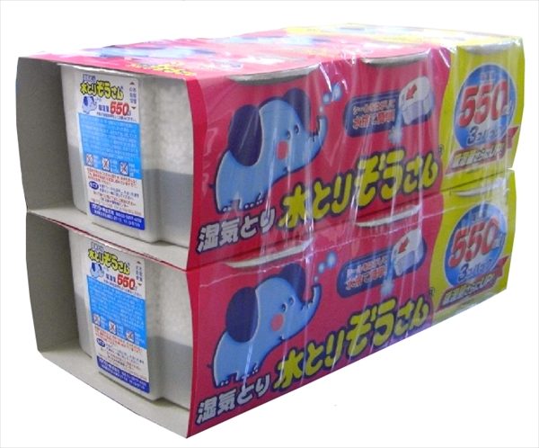 水とりぞうさん　550ml×6個パック 【 オカモト 】 【 除湿剤 】