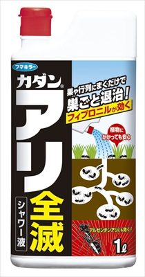 カダン　アリ全滅シャワー液１Ｌ 【 フマキラー 】 【 殺虫剤・園芸 】