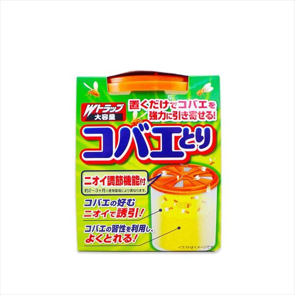 Ｗトラップコバエとり長時間用 【 ライオンケミカル 】 【 殺虫剤・コバエ 】