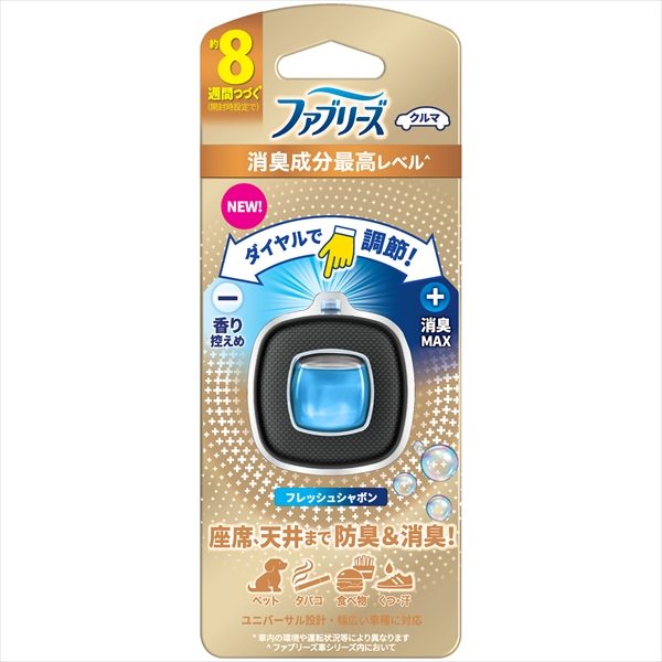 ファブリーズ　イージークリップ　消臭成分最高レベル フレッシュシャボン 【Ｐ＆Ｇ】