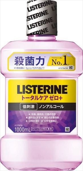 薬用リステリン　トータルケアゼロプラス　１０００ＭＬ 【 マウスウォッシュ 】