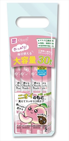 恋するピーチ３０本スタンドパック 【 ビタットジャパン 】 【 マウスウォッシュ 】