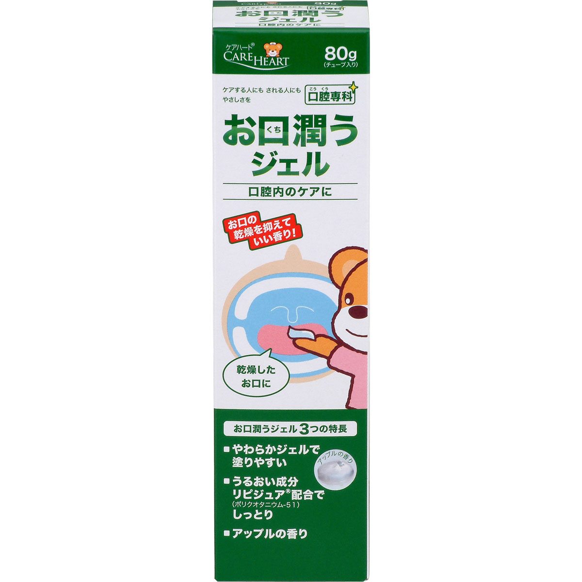 ケアハート 口腔専科 お口潤いジェル　80ｇ