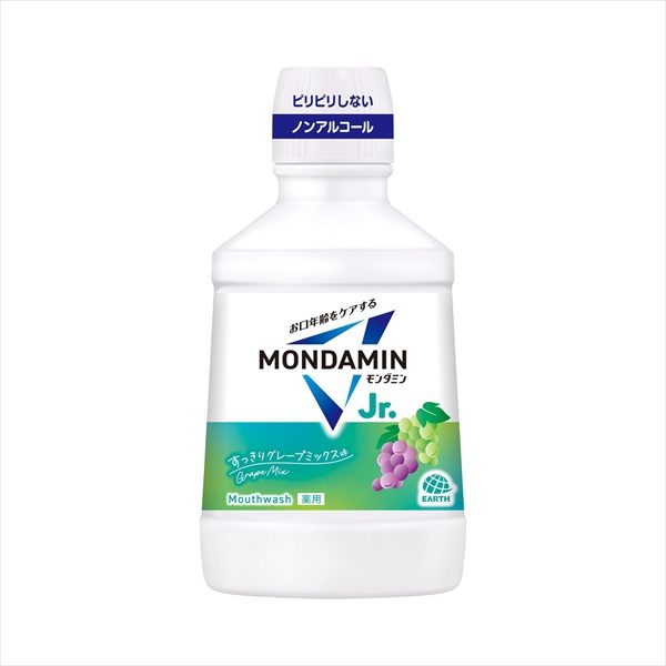 モンダミンJr.ミックスグレープ600ML 【 アース製薬 】 【 マウスウォッシュ 】