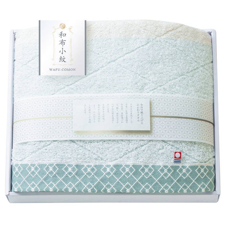 今治 和布小紋 バスタオル1P KWFK-251
