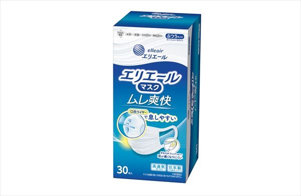エリエールマスク　ムレ爽快　ふつうサイズ