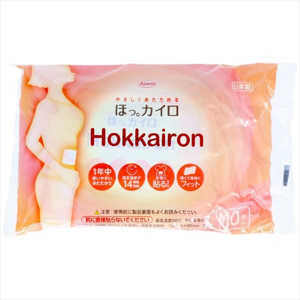 ホッカイロ　Ｈｏｋｋａｉｒｏｎ　貼る　レギュラー　１０個 【 興和新薬 】 【 カイロ 】