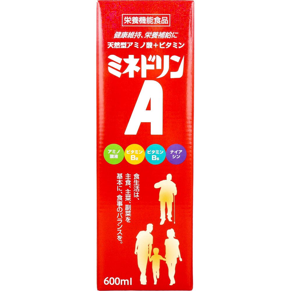 天然型アミノ酸+ビタミン ミネドリンA 600mL