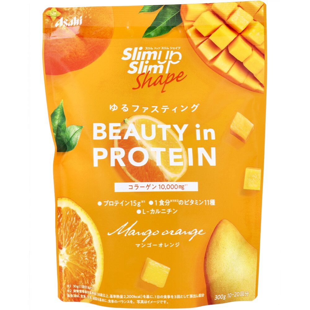 スリムアップスリムシェイプ BEAUTY in PROTEIN マンゴーオレンジ 300g
