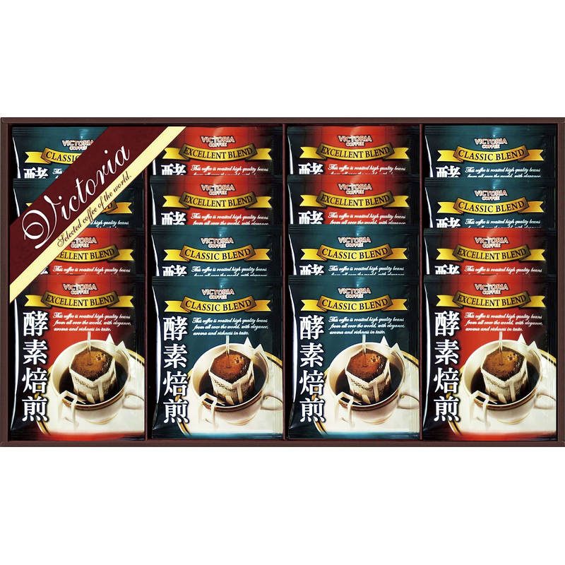 ビクトリア珈琲 酵素焙煎ドリップコーヒーセット ND-200