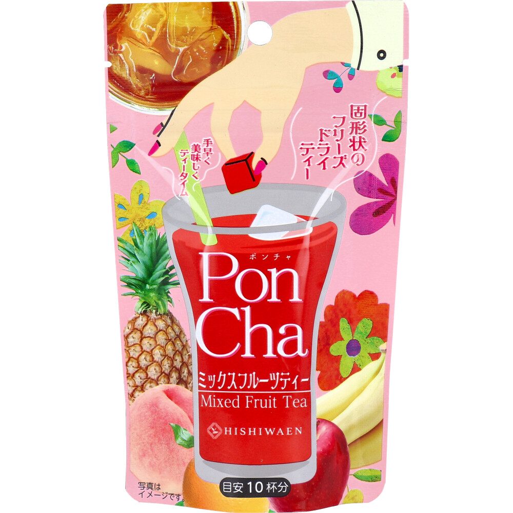 PonCha(ポンチャ) ミックスフルーツティー 13g(10粒入)