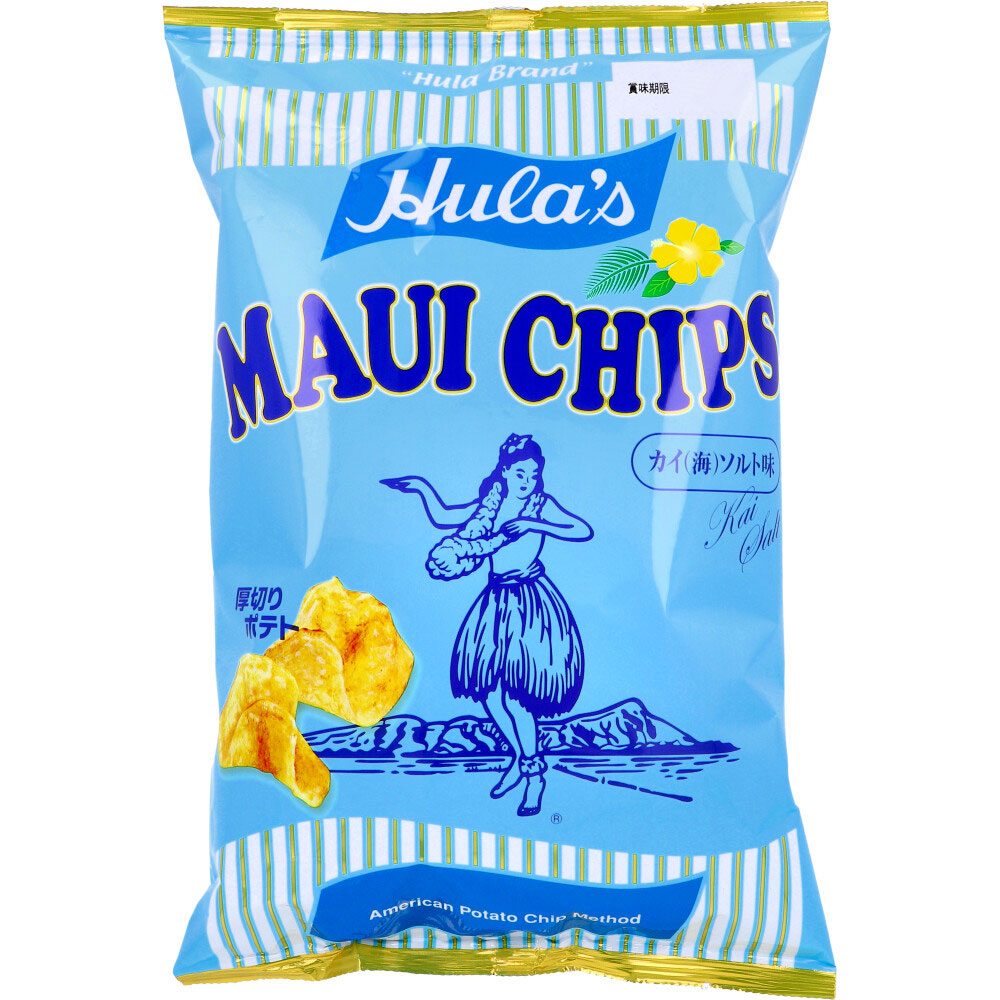 フラ印 マウイチップス カイ(海)ソルト味 125g