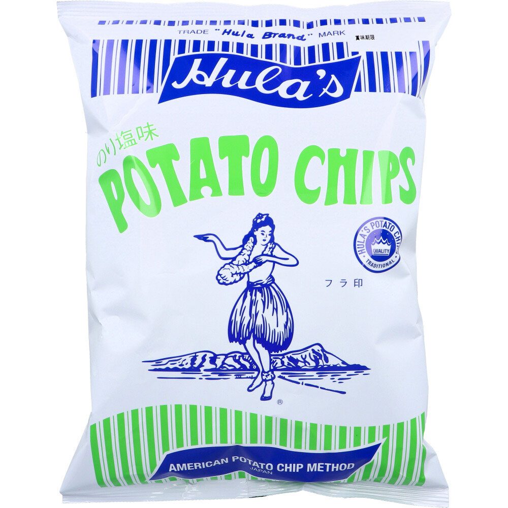 フラ印 アメリカンポテトチップス のり塩味 148g