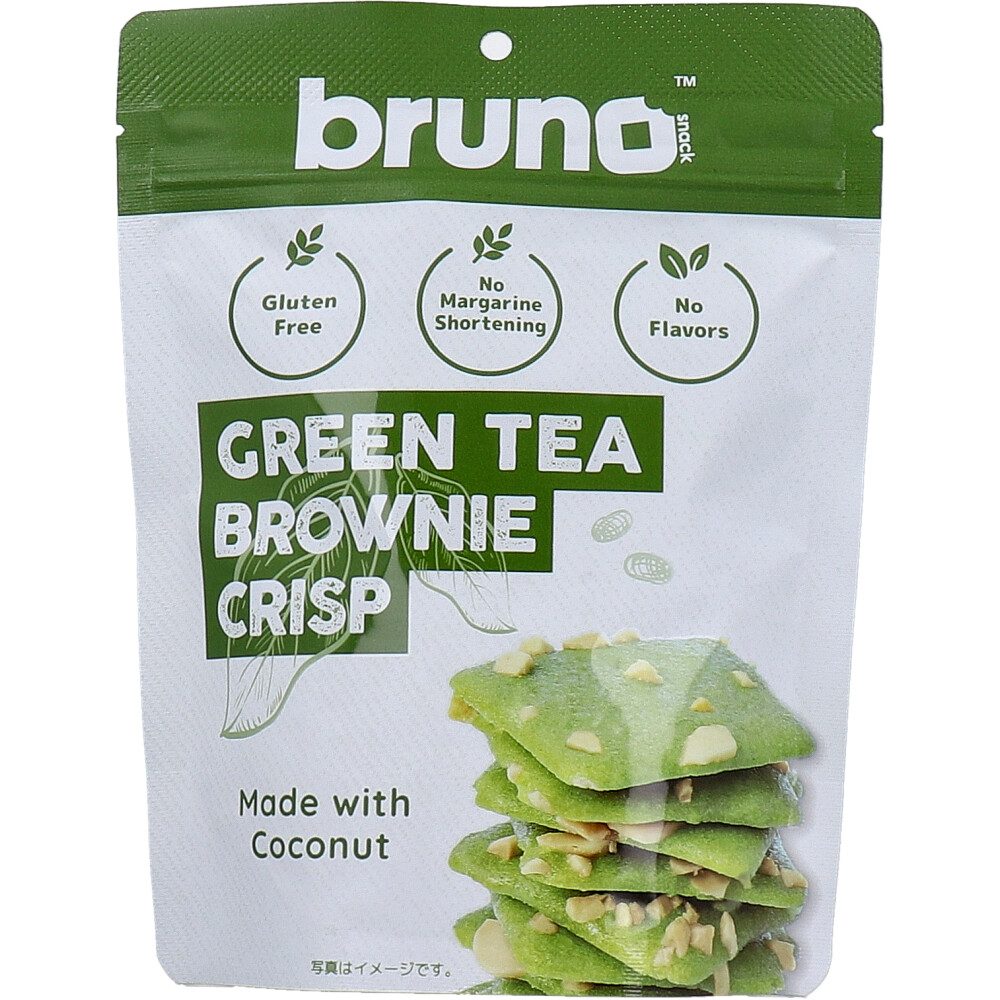 ブルーノスナック クリスピーグリーンティーブラウニー 60g