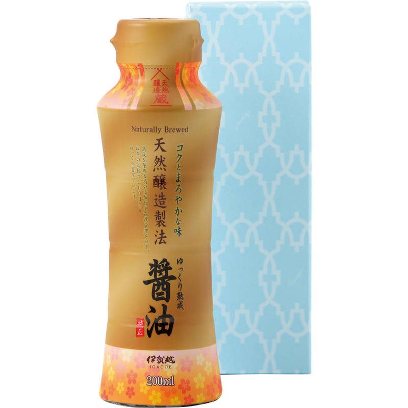 伊賀越 天然醸造醤油 200mL IGS-5