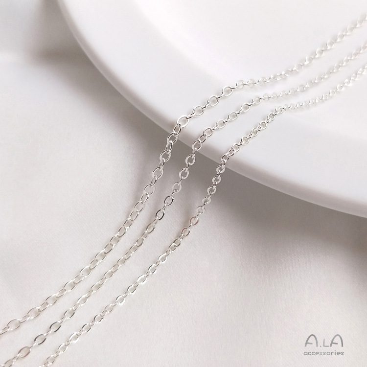 S925コーティング 基礎パーツ ネックレス ブレスレット ピアス ハンドメイド アクセサリーパーツ